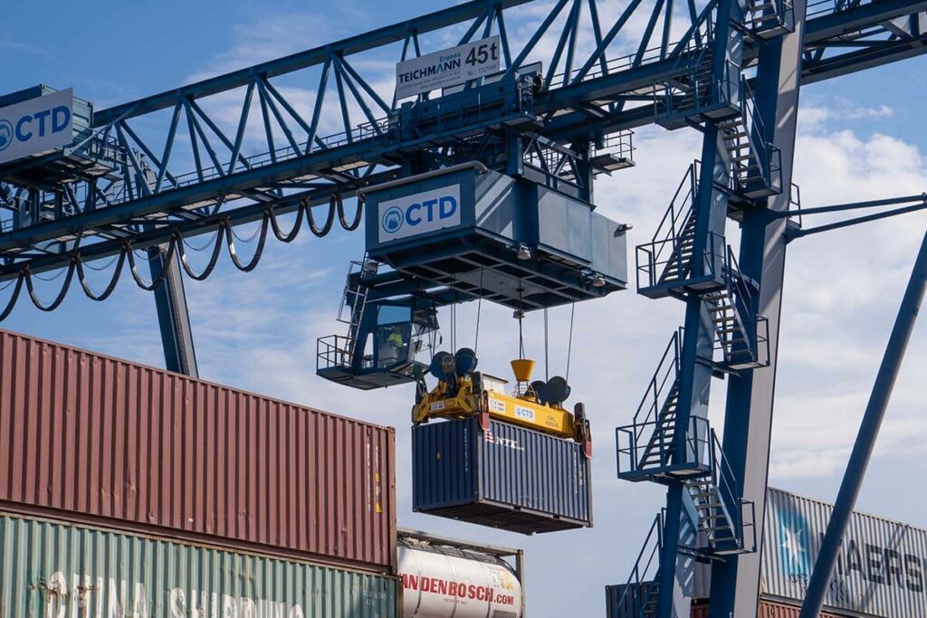 CTD Container Transport transportproces