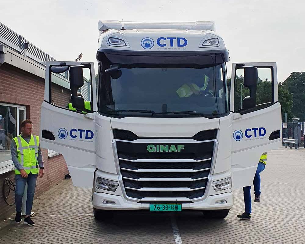 E-truck lancering bij Container Terminal Doesburg