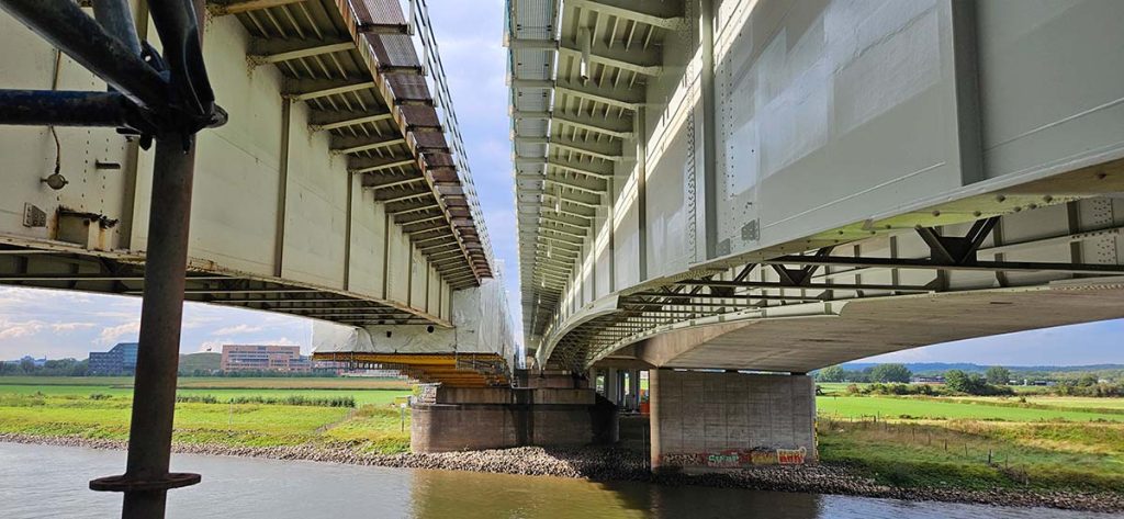 Werkbezoek A12 IJsselbruggen door Container Terminal Doesburg